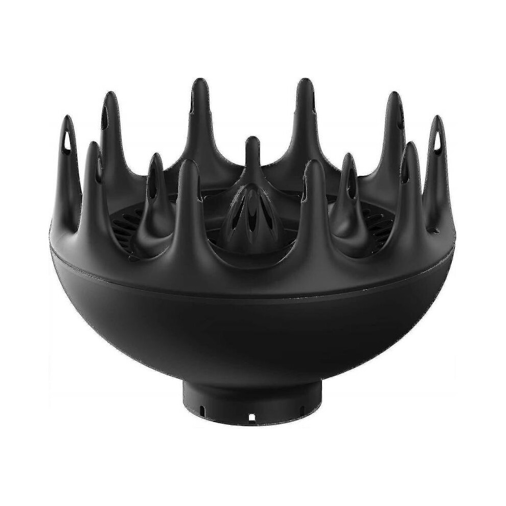 Black Orchid Large Hair Diffuser for Curly And Natural Hair - Professi