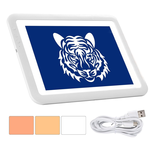 Rechargeable A4 LED Light Box for Tracing, Wireless Lightbox Drawing Table Pad Copy Board Artists 2