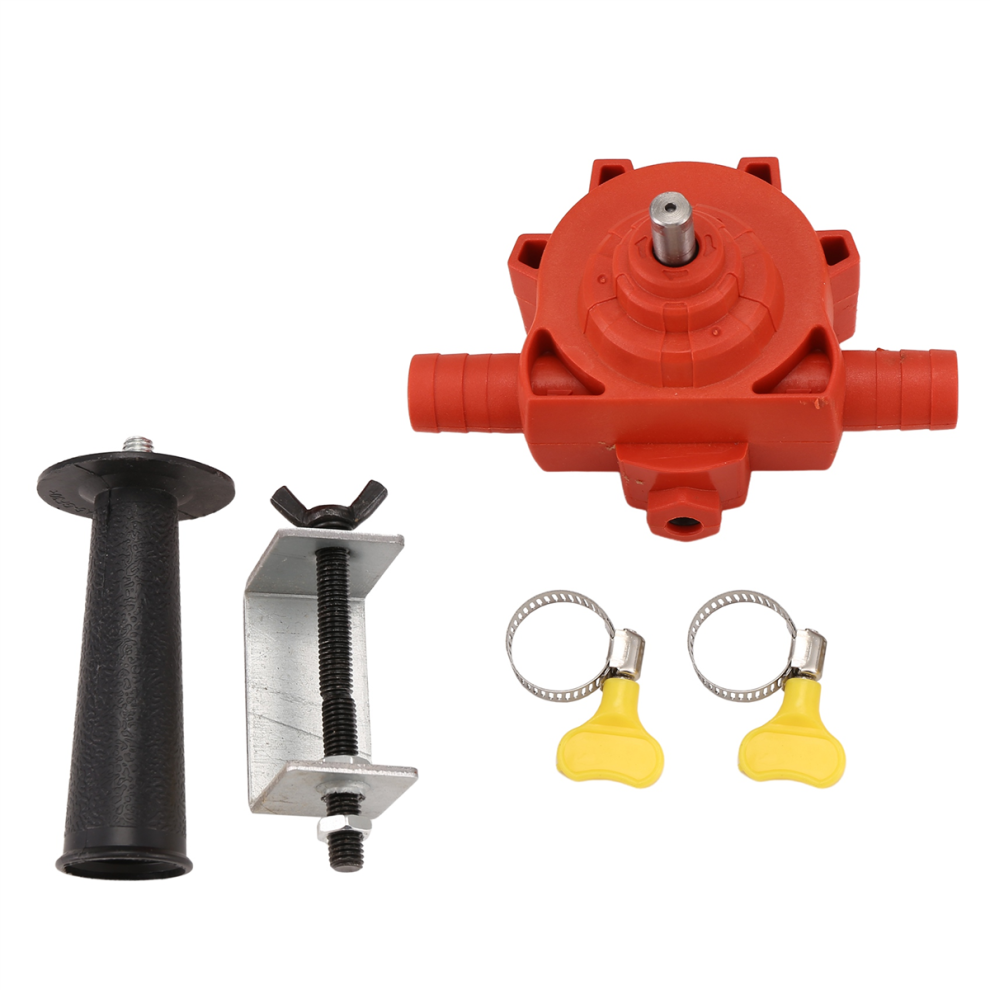 Electric Drill Drive Pump Self Priming Transfer Pumps Oil Fluid Water Portable Round Shank Installtion Light 4851966838291