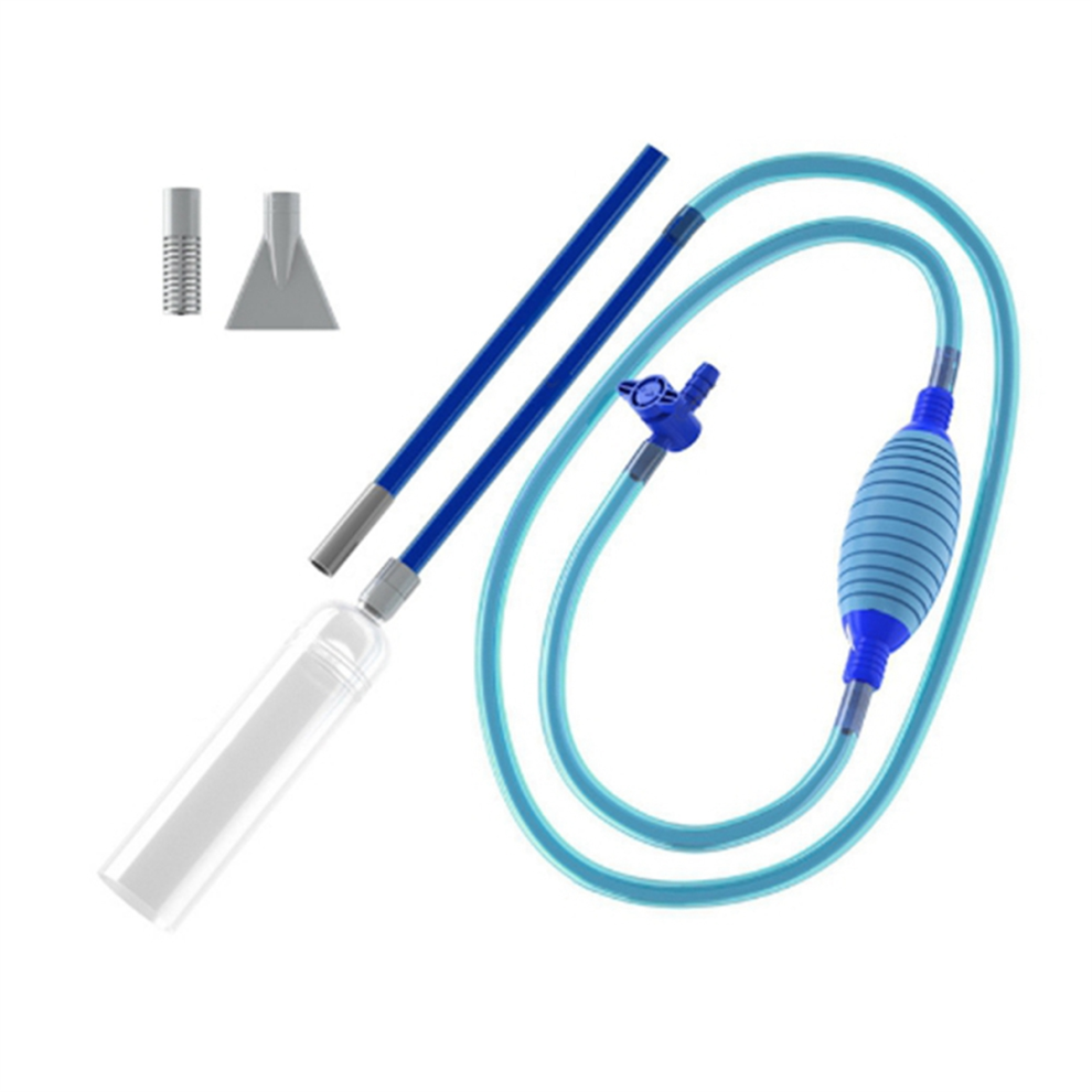 Jojomino Hot Tub Vacuum Spa Vac Manual Cordless Cleaner Inflatable With 10Ft Handheld Flexible Hose 3 Heads