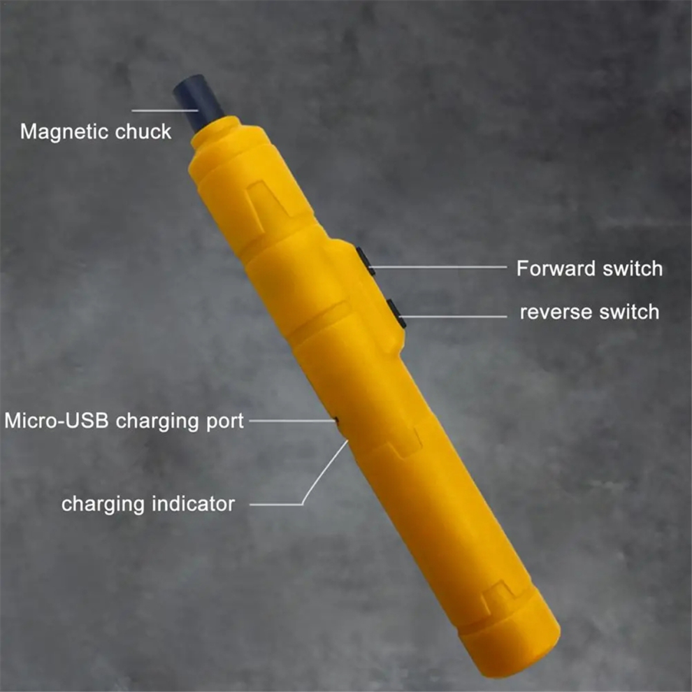 Electric Screwdriver Cordless Stick Battery Operated 3.6V Rechargeable Small-image-OPC-PH2DSFM-NEW