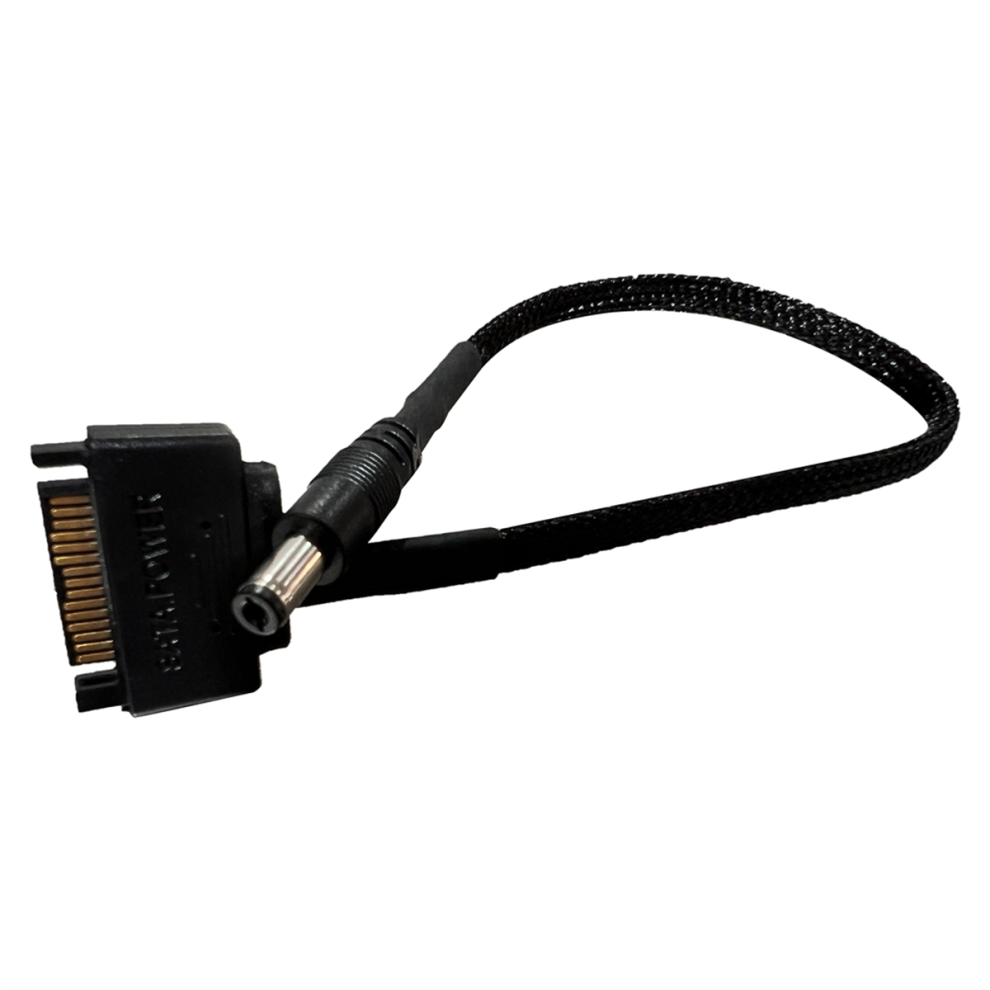 Power Sata To Dc5521 Adapter Cable Male Dc 5.5Mmx2.1mm Converter Supply 12V Output 4851966843660