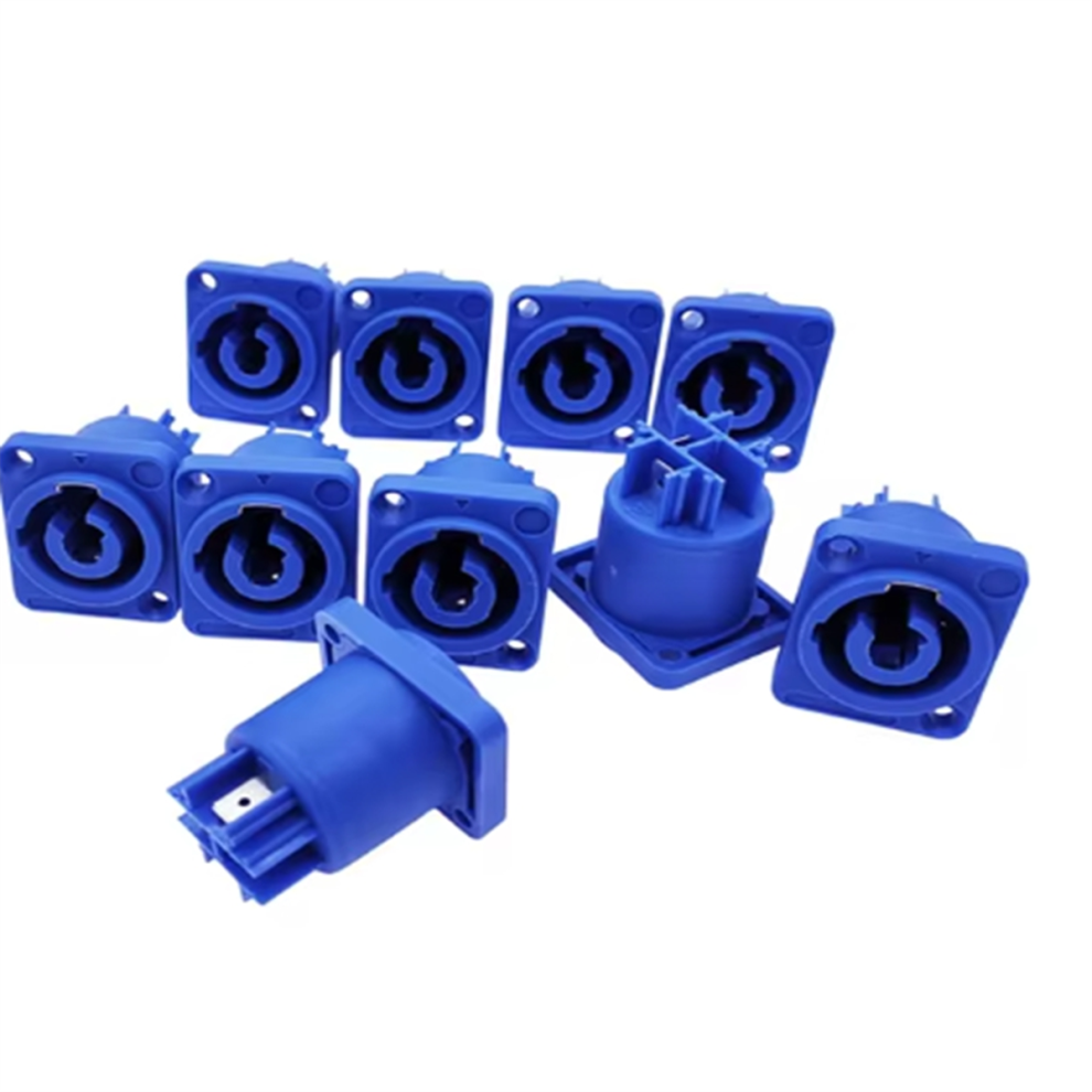 10 Piezas NAC3MPA-1 NAC3MPB-1 Panel De Altavoz De Potencia 20A IluminacióN Led De Escenario Audio 3 Pines, Entrada-image