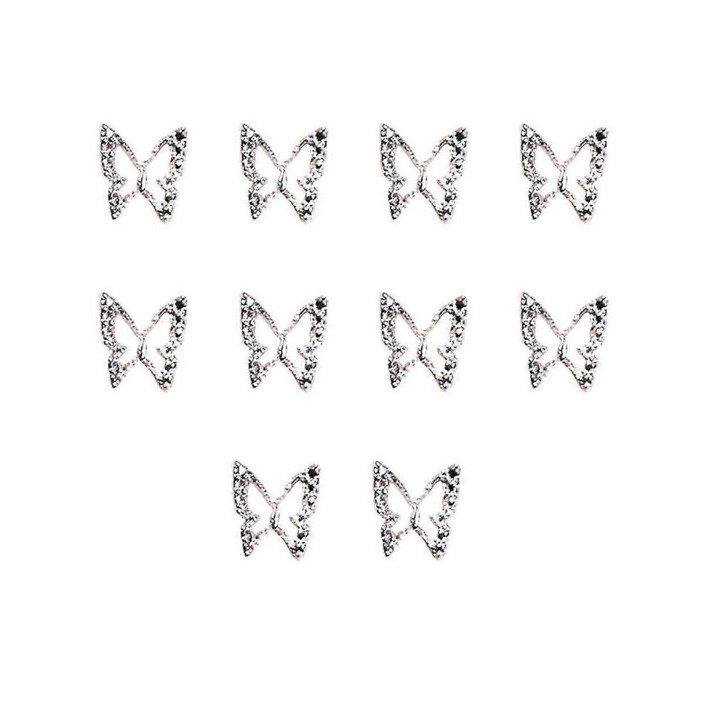 10pcs 3d Crystal Rhinestone Gems Nail Artdecoration for Women Girls Ladies