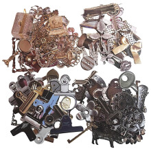 Vintage Scrapbook Supplies - 120pcs for -Journaling Junk Journaling Die Cut Cardstock DIY Decorating