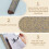 4pcs No Ink Chinese Calligraphy Practice Set Reusable Water Writing Cloth Scrolls Brushes 5