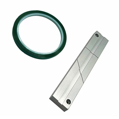 Conjunto de bloco de emenda de fita de 1/4 de 10 polegadas para mídia de rolo aberto de 10 polegadas 2