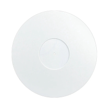 12 inch platenmat vinyl draaitafel, schokabsorberend, antistatisch voor spelers, wit