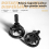 WDT Tool Espresso Coffee Stirrer Distributor Adjustable Depth Rotary Powder Needle 53mm 11