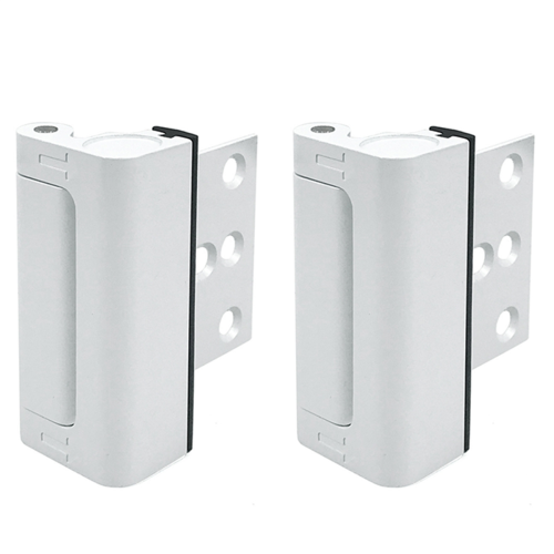 Home Security Door Lock Reinforcement Device Childproof White 2