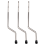 3 stuks drumpoten, statiefvoet, baspoot, draagbare professionele percussie-instrumentaccessoires 3