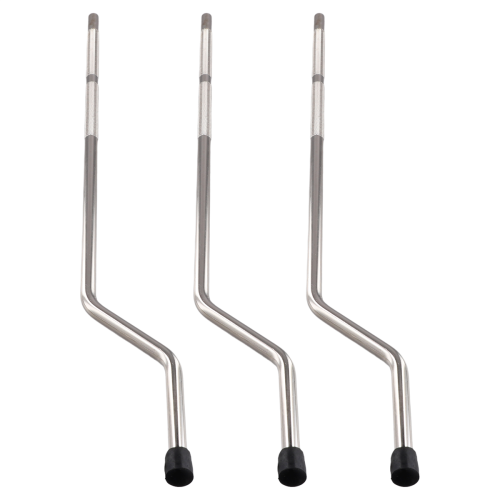 3 stuks drumpoten, statiefvoet, baspoot, draagbare professionele percussie-instrumentaccessoires 2