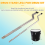 3 stuks drumpoten, statiefvoet, baspoot, draagbare professionele percussie-instrumentaccessoires 6