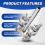 Drum Mount Clamp Holder Rack Bracket Support for Drummer Percussion Instrument Replacement Accessory 7