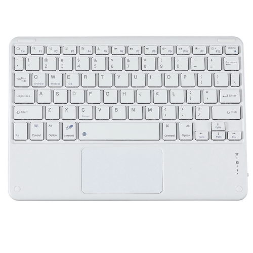 Tastiera wireless touchpad Bluetooth per PC Tablet Gaming Bianco 1