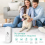 New WIFI Tuya Smart Thermometer and Humidity Sensor Mobile APP Wireless Temperature 7