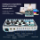 SX91 Sound Card USB Mixer Professional Audio Mixing Console Amplifier for Live Sing PC Computer Laptop Cellphone 6