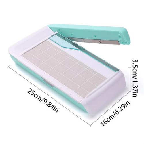 Coupe-papier artisanal compact et antidérapant, outil polyvalent pour scrapbooking 1