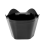 Coffee Grounds Bucket Polygons Espresso Dump Bin Multipurpose Disposal for Home/Office Black 11