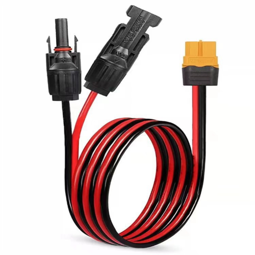 Solar Cable to XT60 12AWG Charge Extension Panel Connector for Generator C 2
