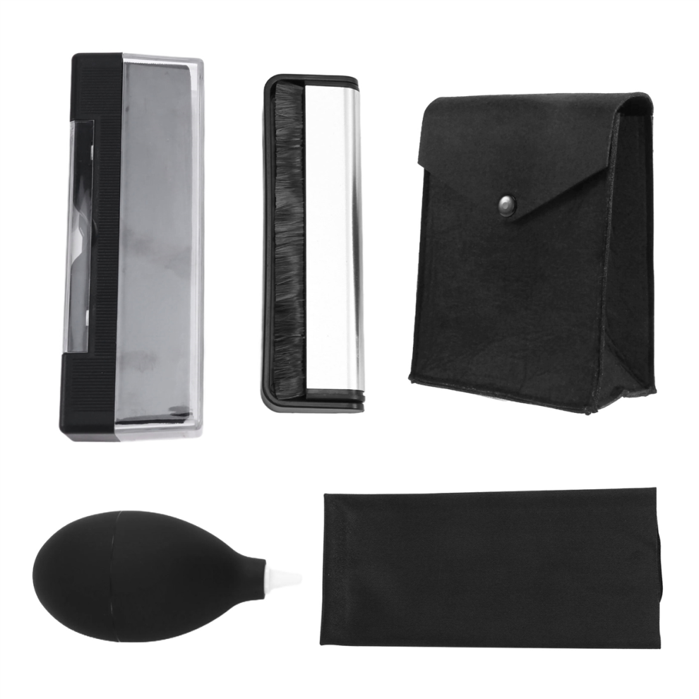Vinyl Record Cleaning Kit - Anti Static Brush Set For Lp, Cd Turntable Player, Records Maintenance 4851966861077