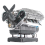 Mini V8 Engine Model Kit Internal Combustion Motor Simulation Eight Cylinder Can Be Activated DIY Toy 2