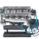 Mini V8 Engine Model Kit Internal Combustion Motor Simulation Eight Cylinder Can Be Activated DIY Toy 4