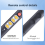 2PCS Universal 6-Button Smart Remote Control IR Copy Learning Function for TV, STB, DVD, DVB, VCR A 4