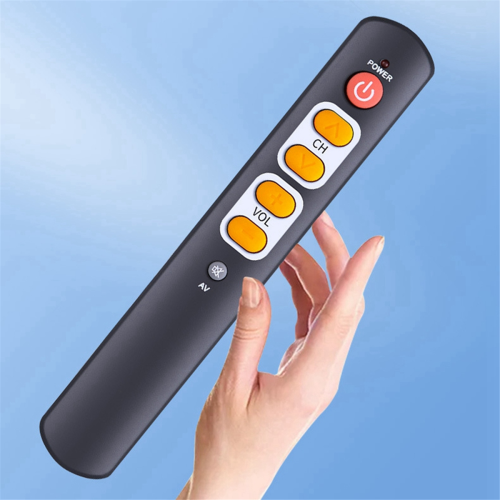 2PCS Universal 6-Button Smart Remote Control IR Copy Learning Function for TV, STB, DVD, DVB, VCR A 1