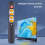 2PCS Universal 6-Button Smart Remote Control IR Copy Learning Function for TV, STB, DVD, DVB, VCR A 6
