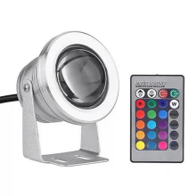 Luz subaquática embutida de alta tensão 85-265 V LED holofote RGB fonte piscina lagoa aquário holofote lâmpada lâmpada B