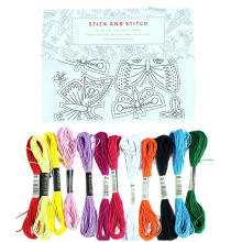 Water Soluble Embroidery Transfers Sewing Needle Felting Paper DIY Handmade Kit