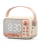 Alarm Clock Bluetooth 5.0 Speaker Support TF Card U Disk AUX 3D Sound Balance Diffusion Type B 2