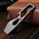 Multifunctionele sleutelhanger koevoet titaniumlegering koevoet EDC draagbare open bezorgtool flesopener 7