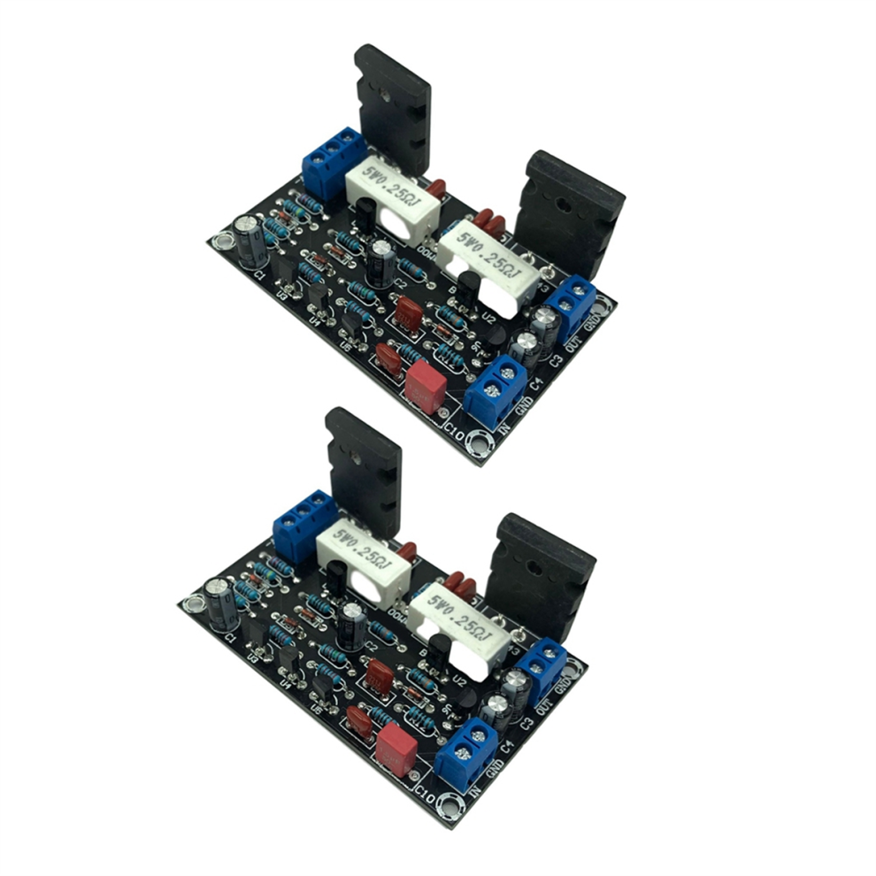 2Pcs Mono Board Power Amplifier For 2Sc5200 + 2Sa1943 High 4851966871281
