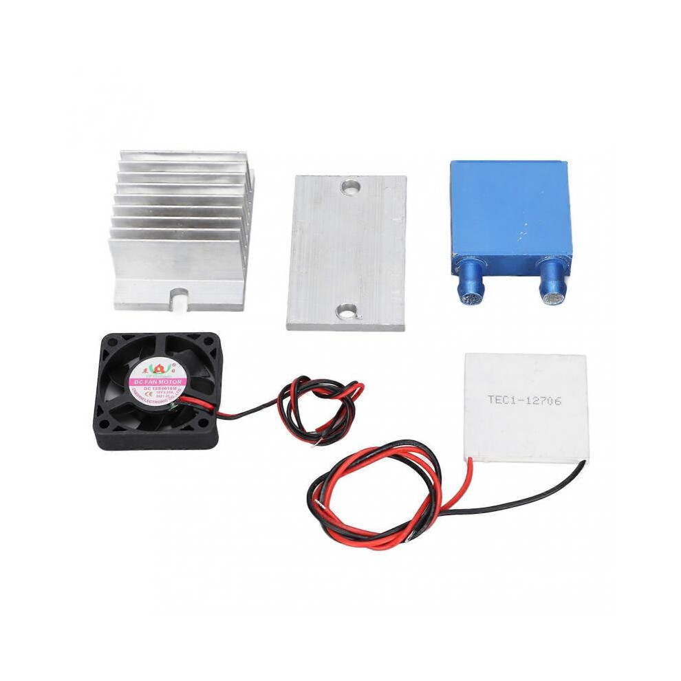 Peltier Cooler Kit Good Refrigeration Effect Small Space Coolin Perfect Sealing Industrial Device