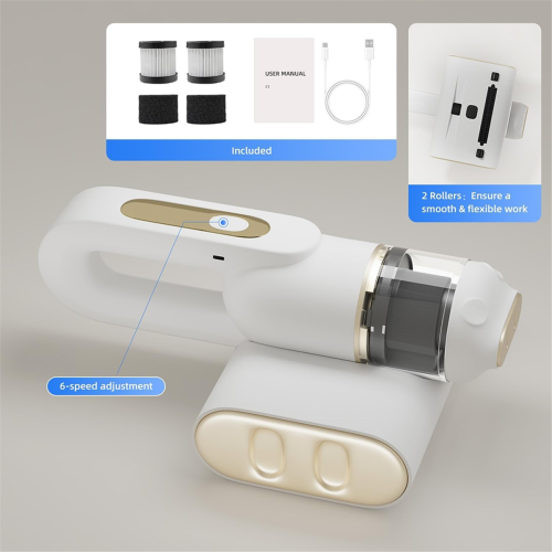 Bed Sofa Mite Removal Machine Household Handheld Vacuum Cleaner Dormitory Artifact