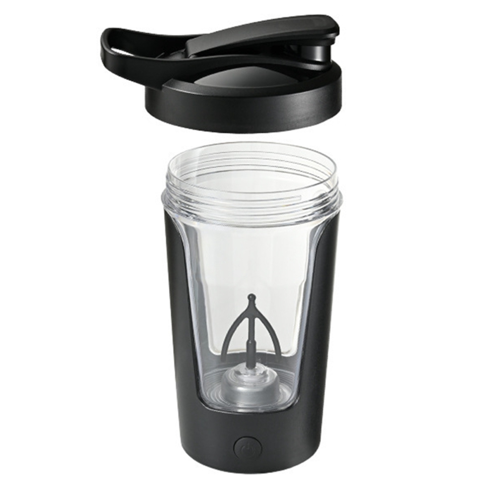 Photos - Beard & Moustache Care Jojomino Electric Shake Cup Automatic Mixing Coffee Milk Portable Mixer Rotating Water Black 