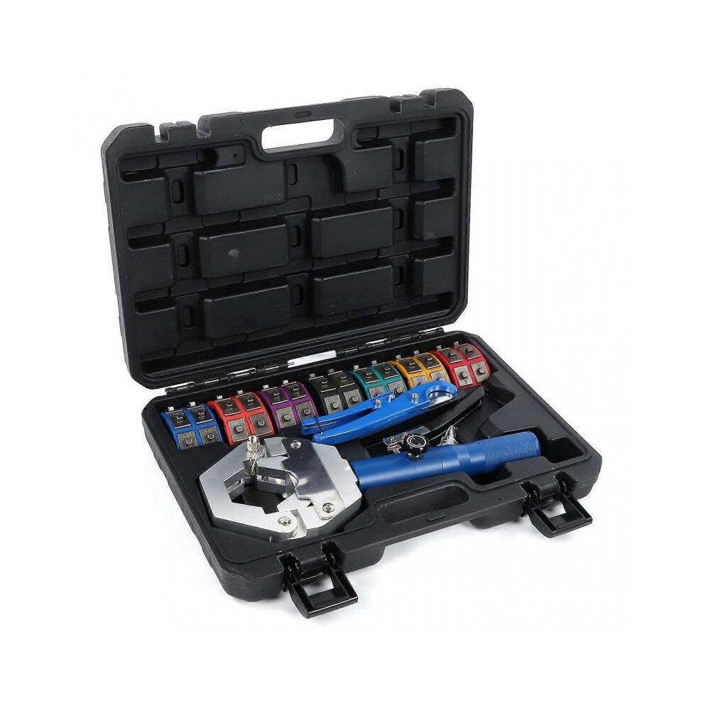 Handheld Hydraulic A/C Hose Crimper Kit Portable Manual Auto Air Conditioning Hose Fittings Crimping Tool