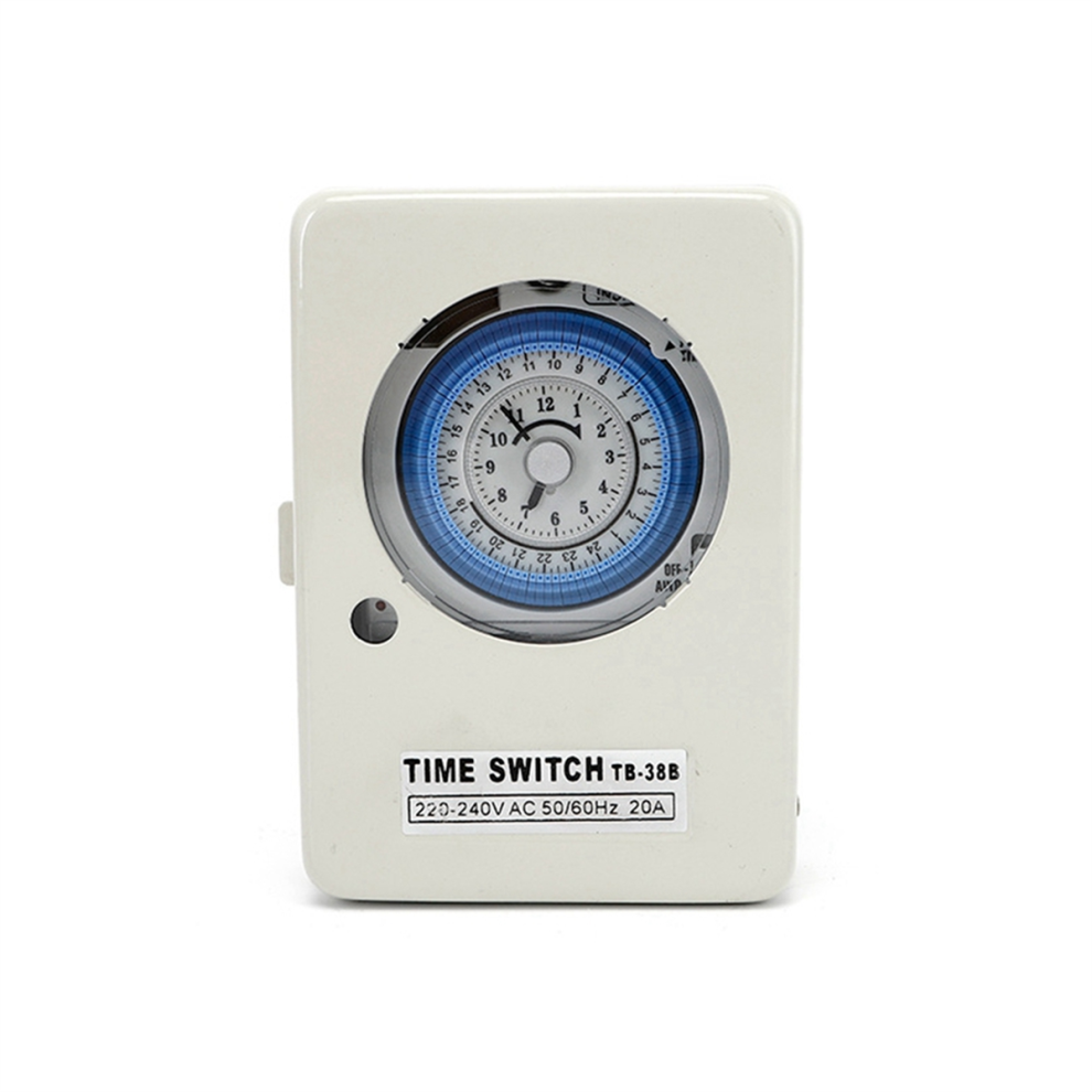 TB-38B Micro-ordinateur à rail domestique 220 V Interrupteur temporisé Minuterie mécanique