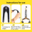 Adjustable Saxophone Shoulder Neck Strap Double Harness Sax Musical Instruments Accessories 6