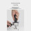 53mm Coffee Tamper Adjustable Constant Force Powder Espresso Thread Hammer with Scale 7