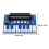 Para placa de expansão Micro-Bit Mini Piano Music Cool Colorful Lights/Buzzer/Teclado Interface I2C 7