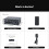 Stereo Receiver & Amplifier Home Audio Amp 6