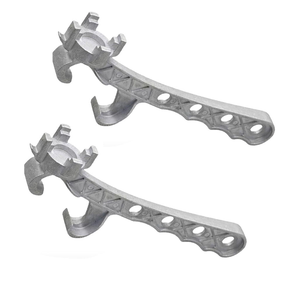 2Pack Multifunction Aluminum Bucket Opener, 5 Gallon Pail Metal Lid Remover Opener Tool 4851966879966