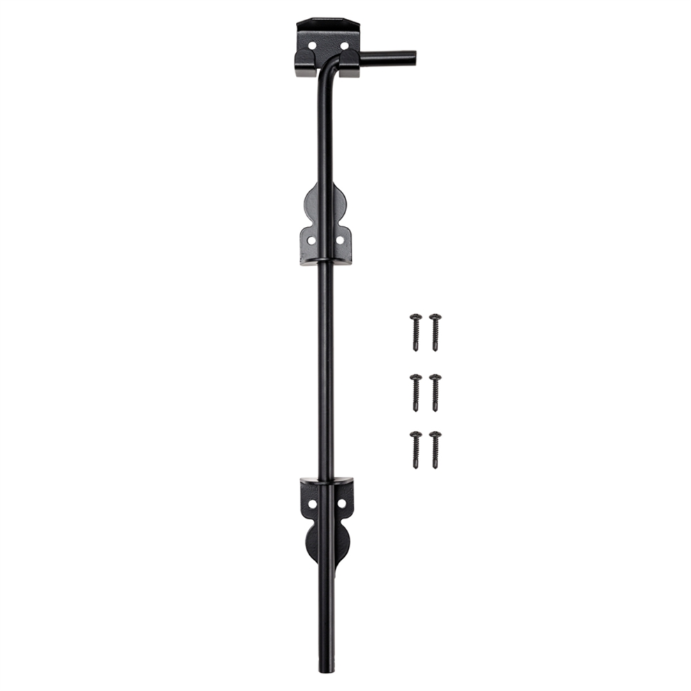 Heavy Duty Gate Latche Portable Cane Bolt Door Latch Lock Stop Hardware For Single Open Wooden Fence 4851966881297