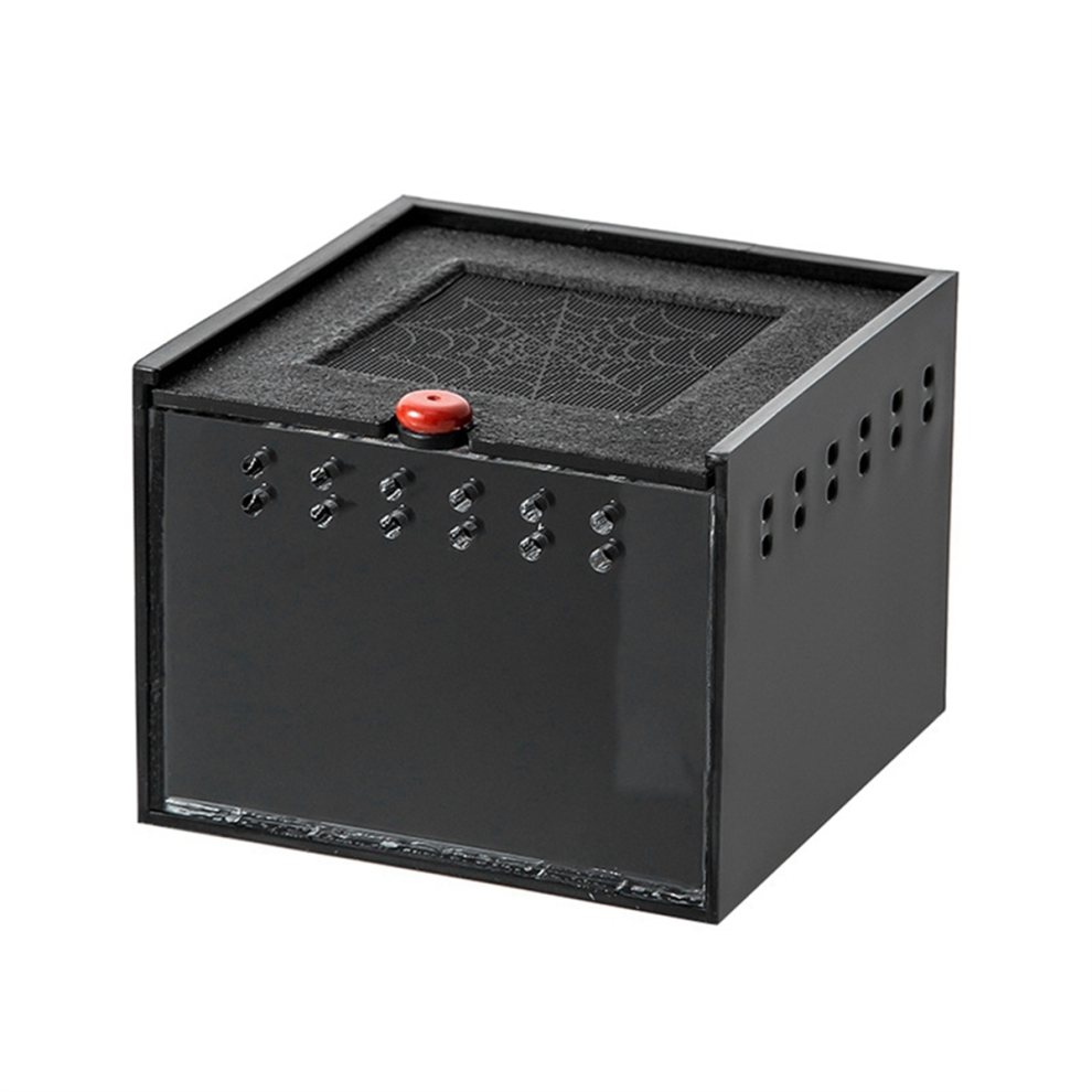 Spider Enclosure Small Insect Breeding Box Prevent Escape Reptile Terrarium Feeding Cage B