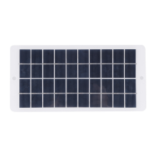 Panel de carga solar de 4,5 W y 5 V para exteriores, apto para banco de energía de teléfono móvil.