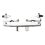 Metal Connecting Clamp Holder Bracket Percussion Drum Set for Cowbell Accessory 2
