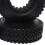 Pneu de 4 peças RC 1:10 Crawler Beadlock Wheels 1,9 polegadas 98 mm para carro caminhão Axial SCX10 7